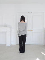 long boots-cut pants