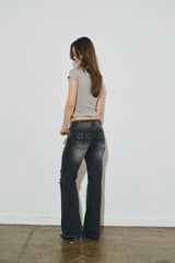 イングランドブーツカット(black)