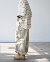 GAT LINE CARGO BALLOON PANTS