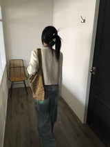leopard shoulder bag
