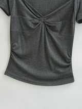 マエル ツイスト レイヤード Tシャツ