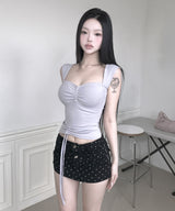 romy shirring top (3colors)