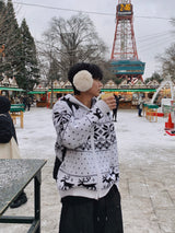 ホエールカットデニムパンツ
