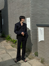 3 TAP Touch Linen Jacket (2color)