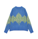 Noise Mohair Jacquard Over Knit