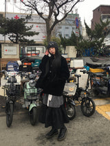 ベリーチェックカンカンバンディングスカート（3c）