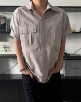 OR ナイロンキーリングショートスリーブシャツ