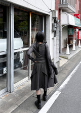 マルチレイヤードラップスカート