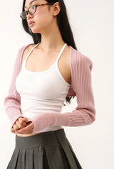 Golgi cotton bolero - indi pink 