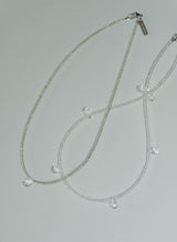 Single dew necklace