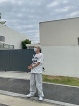 Rebel Silver String Nylon Balloon Pants 2C
