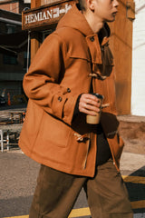 WOOL MID DUFFEL COAT