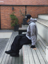 Slick Cargo Fleece Wide Pants 4C