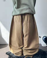 Beaudy Balloon Rivet Cotton Long Pants 4 Colors