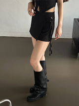 Stripe strap pants