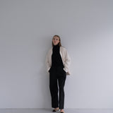 nocollar short coat