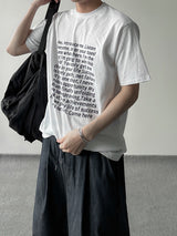 Sio Lettering half sleeve