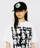 Sparkle Yin Yang Cap - Black