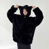 Black Cat Jacket - BLACK