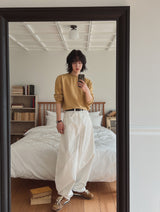 Bio cash round knitwear