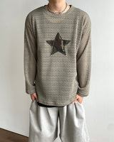 KAIN Patch Punched Long Sleeve Tee