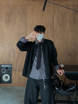FW モダン ストライプシャツ 2C
