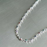 Shimmer Loop Necklace