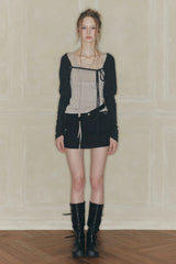 NIX MINI SKIRT black