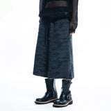 Camo 8-quarter Sweat Bermuda Pants - CHARCOAL