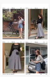 【MADE】Cropped t-shirt