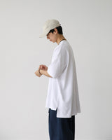 KP ディープスリットハーフTシャツ ホワイト
