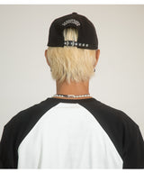 レザーパッチ TUFF キャップ [ BLACK ]