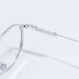 Knouun Round titanium glasses CODE. 102. C Sizzy silver