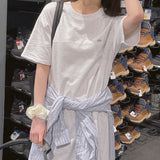 Dear Pendant Long Cotton Dress