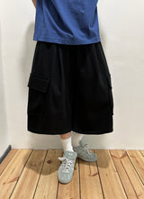 Moni Keyring Balloon Cargo Bermuda Shorts 3color