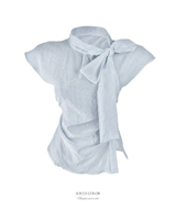 Celina Scarf Blouse (4color)