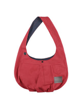 REVERSIBLE POCKET BAG (RED & NAVY)