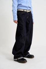 ノンフェードスルーローデニムパンツ