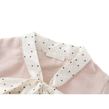Rami Dot Scarf Blouse