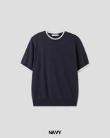 エルビンバンブーショートスリーブニット