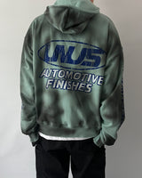 AM Yunus Dirty-Wash Hooded Zip-Up (2C)
