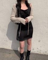 Knit bolero set