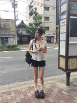 リブル ロールアップ アジャスト ショート パンツ