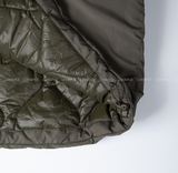  Reverseable Quilted Long Padded Night Jacket