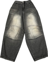 Biker Patch Denim Pants – M, L (3 Colors)