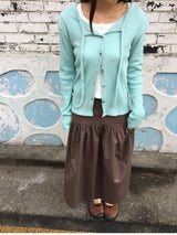 リブストラップカーディガン (6color)