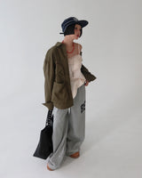 [UNISEX] カーゴポケットシャツボンバージャケット