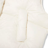 ARCH CHERRY CROP DOWN VEST [IVORY]