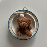 Home Run Bear Keyring