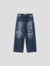 Delta Washed Damage Denim